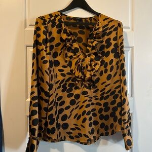 J Crew printed blouse